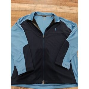 ZERO RESTRICTION  Mens Full Zip Golf  Jacket Blue Logo Size‎ XL 2418
